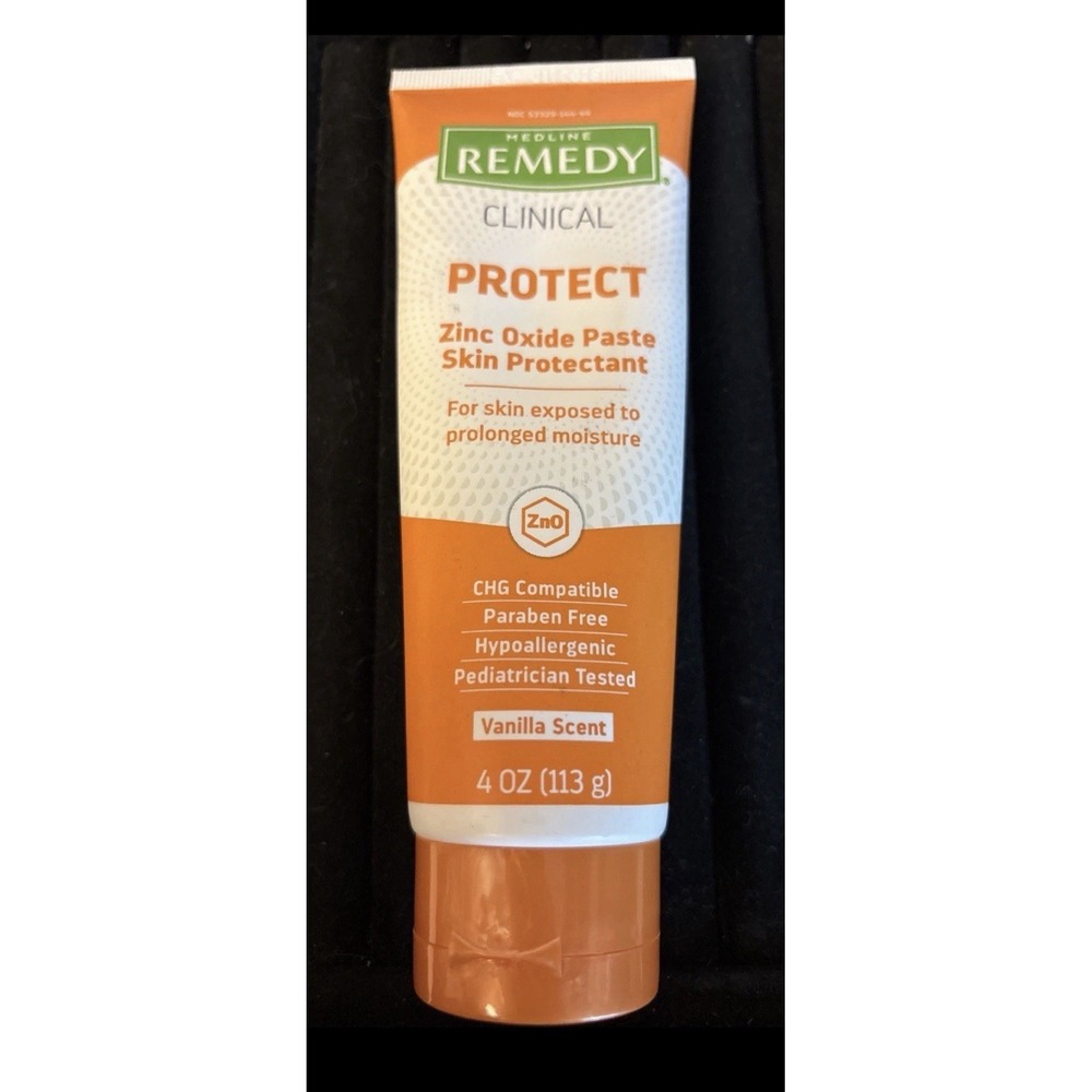 Remedy Clinical PROTECT Zinc Oxide Paste 4oz, Vanilla Scent (EXP‎ 11/2025)